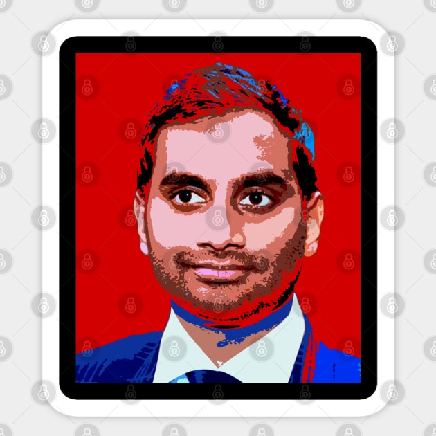 aziz ansari Sticker by oryan80